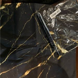 Black and gold pillow covers set of two NWOT